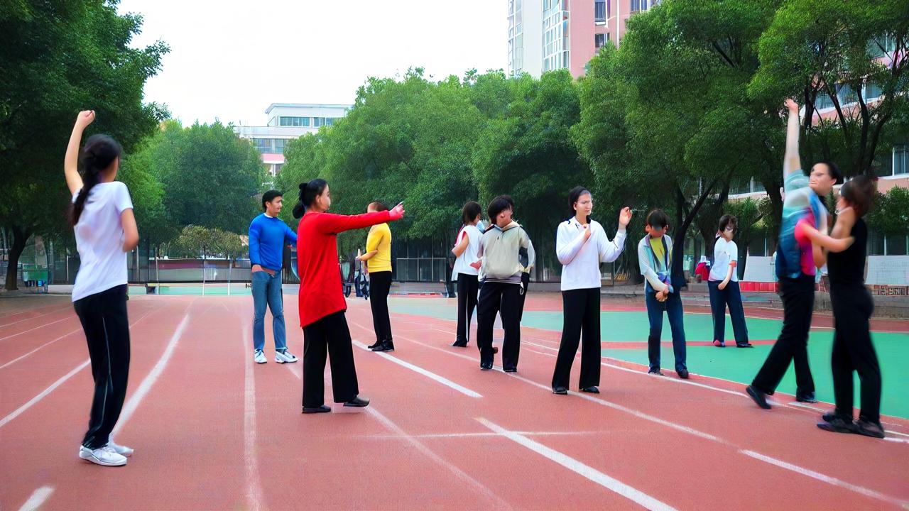 校园里的舞步与情感交响曲